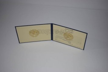 Диплом Техникума Советского Союза 1994г в Калуге