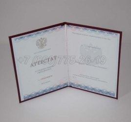 Аттестат За 11 Класс 2022г Золото ГОЗНАК в Калуге